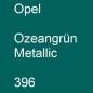 Preview: Opel, Ozeangrün Metallic, 396.